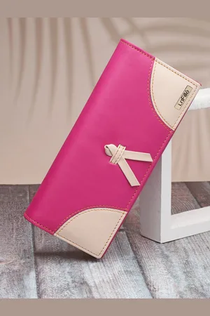 LaFille Colourblocked Two Fold Wallet