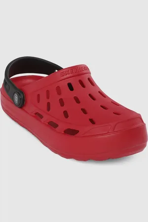Skechers Boys Red SWIFTERS Clogs