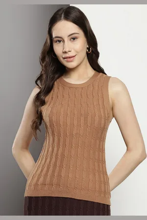 Calvin Klein Cable Knit Self Design Pullover Sweater