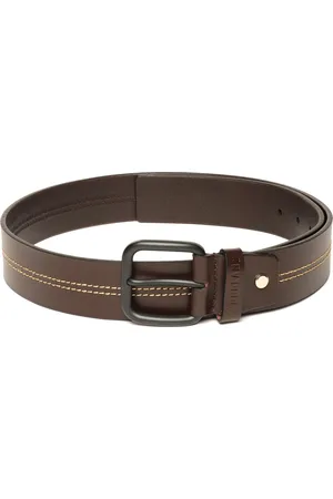 Woodland Men Leather Belt