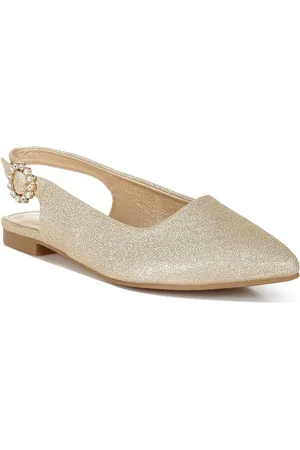 London Rag Women Mules with Buckles Flats