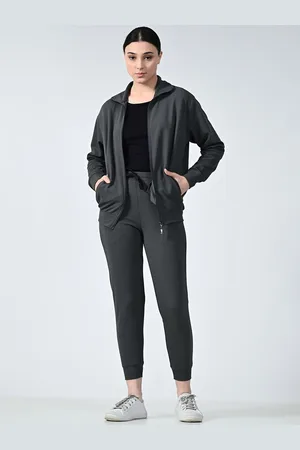 BAESD Spread Collar High-Rise Long Sleeves Tracksuits