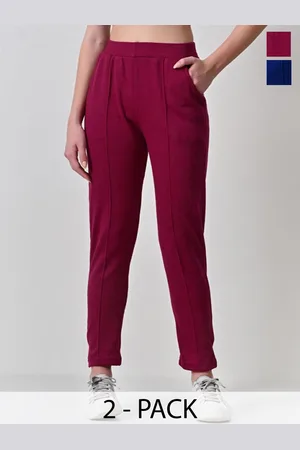 BAESD Women Relaxed High-Rise Trousers