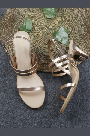 DressBerry Women PU Stiletto Sandals