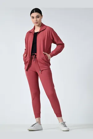 BAESD Women Mock Collar Tracksuits