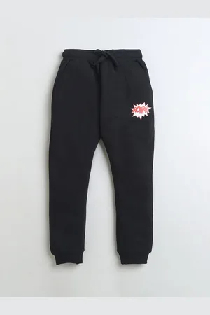 BUMZEE Boys Cotton Mid Rise Joggers