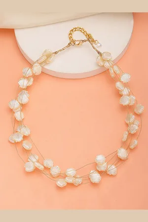 karatcart Gold Plated Pearls Necklace