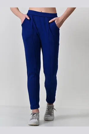 BAESD Women Solid High-Rise Regular Trousers