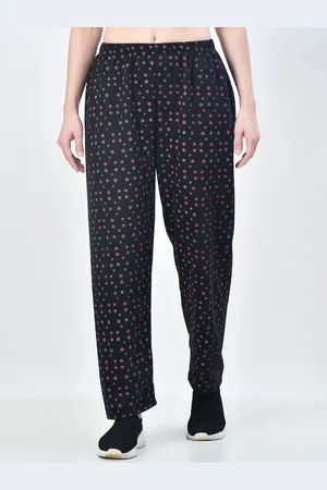 BAESD Women Printed Fleece Track Pant