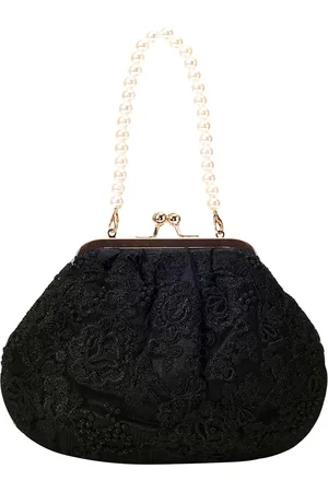 Lino Perros Floral Embroidered Party Purse