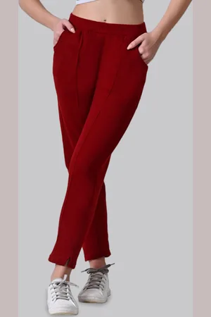 BAESD Women Relaxed High-Rise Trousers
