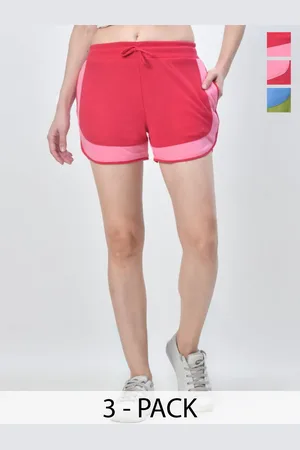 BAESD Women Cotton Mid-Rise Hot Pants Shorts