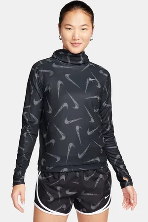 Nike Swoosh Women Hooded Printed Running Jacket
