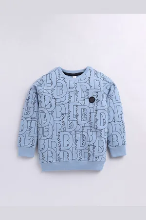 Ginie Boys Graphic Printed Round Neck Sweatshirt