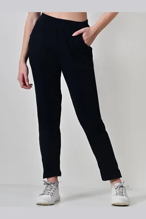 BAESD Women Relaxed High-Rise Bootcut Trousers
