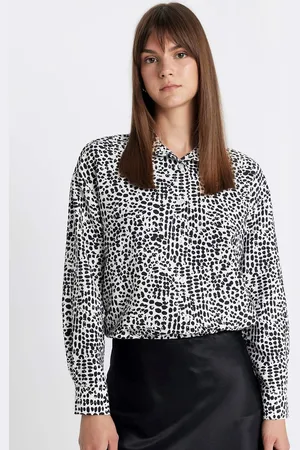 DeFacto Printed Long Sleeve Shirt