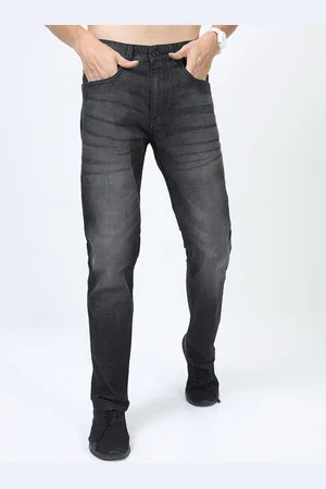 Highlander Men Straight Fit Light Fade Stretchable Jeans