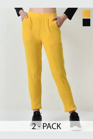 BAESD Women Relaxed Mid-Rise Regular Trousers