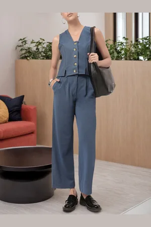 DressBerry Statement Set Waistcoat with Trousers Co-Ords