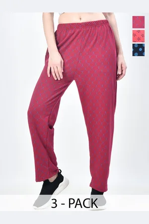 BAESD Women Pack Of 3 Printed Track Pants