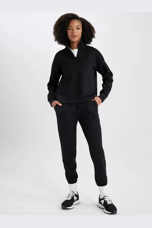 DeFacto Women Joggers Mid-Rise Regular Fit Trousers