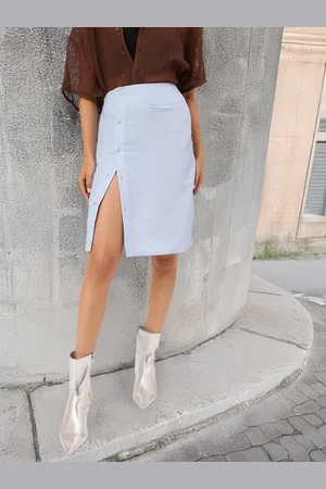 DressBerry Sky-High Style High Rise Straight Skirt