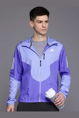 adidas Colourblocked Slim Fit Otr B Cb Running Sporty Jacket