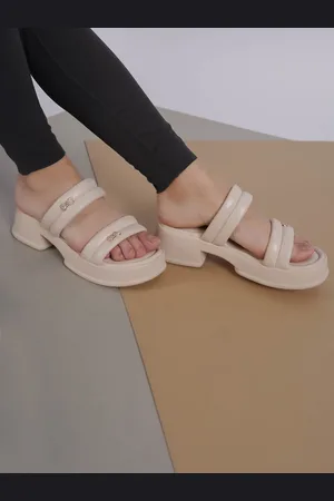 SHEZONE Women Casual Block Mules