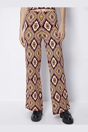 COVER STORY Women Geometric Printed Parallel Trousers