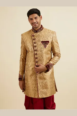Manyavar Men Embroidered Sherwani Set