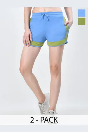 BAESD Pack Of 2 Women Regular Fit Hot Pants Shorts