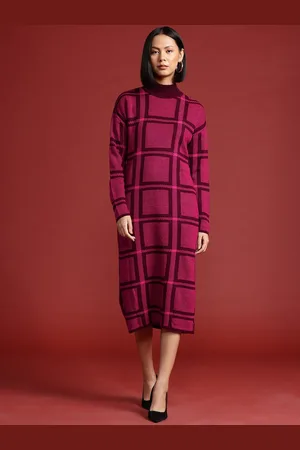 all about you Acrylic Jumper Midi Dress