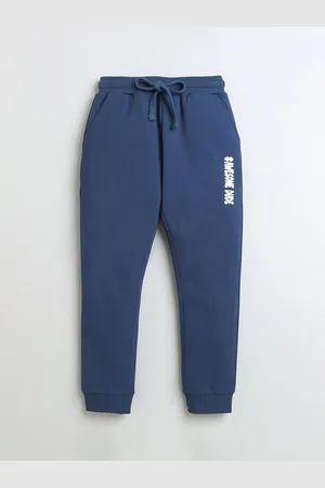 BUMZEE Boys Cotton Mid-Rise Joggers