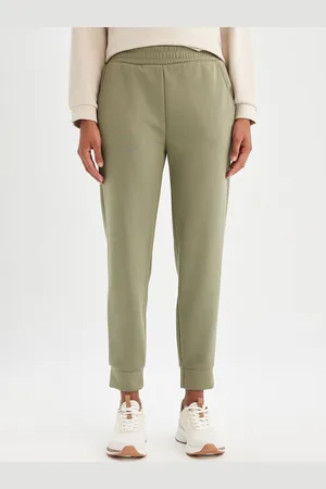 DeFacto Women Joggers Mid-Rise Regular Fit Trousers