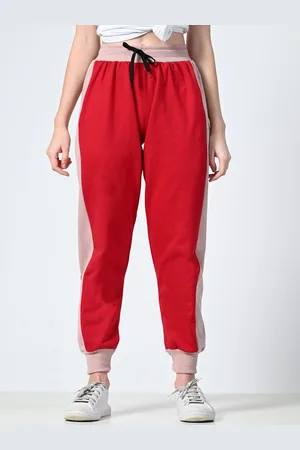 BAESD Women Relaxed Fit Mid-Rise Joggers Trackpant
