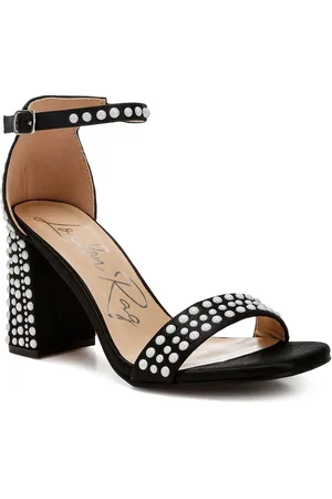 London Rag Women Embellished Block Sandals