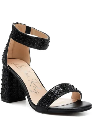 London Rag Women Embellished Block Sandals