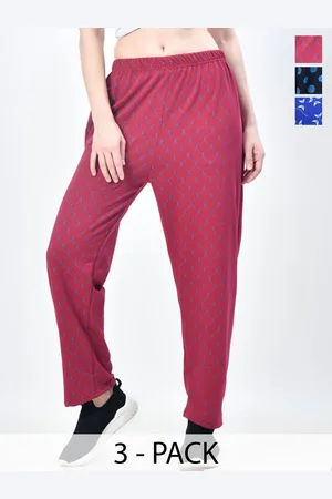 BAESD Women Pack Of 3 Printed Track Pants