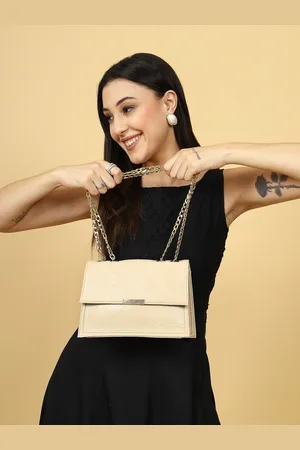DressBerry Women Textured PU Structured Tote Bag