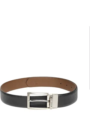 Woodland Men Leather Reversible Formal Belt