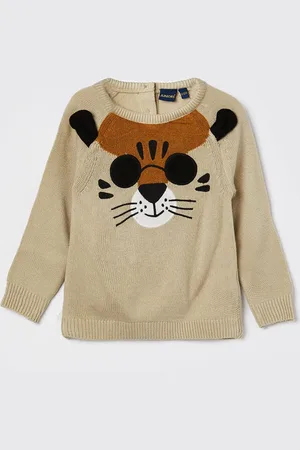 Lifestyle Boys Printed Pullover Sweater