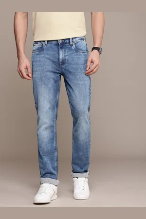 Nautica Men Straight Fit Heavy Fade Stretchable Jeans