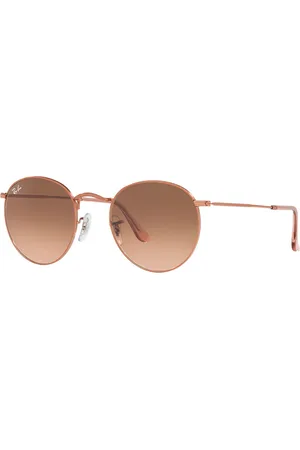 Ray-Ban Men Round Sunglasses with UV Protected Lens