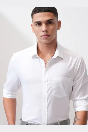 Highlander Men Solid Formal Slim Fit shirt