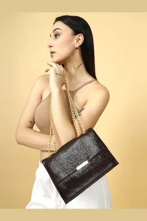DressBerry Women Embellished PU Bucket Tote Bag