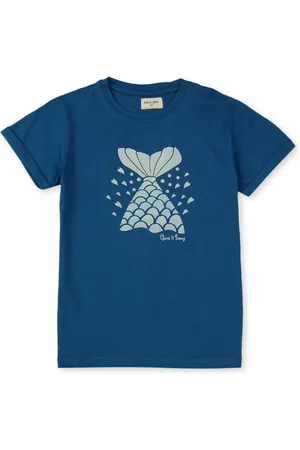 Gini and Jony Girls Graphic Printed Round Neck Cotton T-Shirt