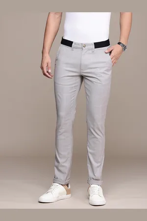 Nautica Men Checked Slim Fit Trousers