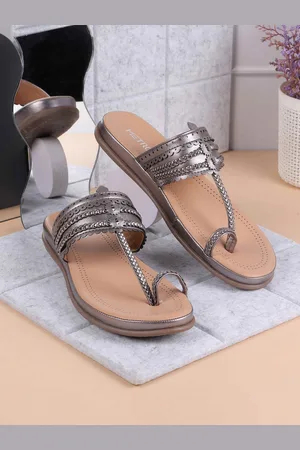 Metro Women Open Toe Flats