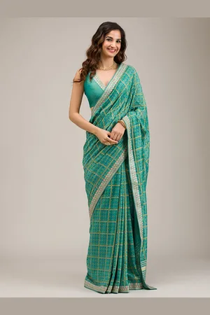 Koskii Embroidered Zari Saree