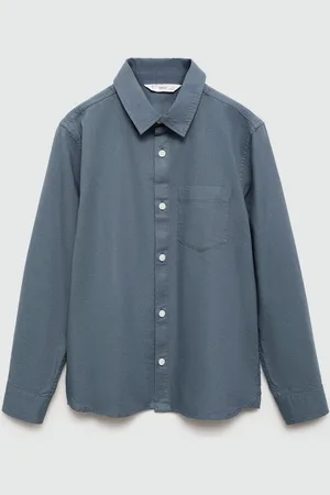 MANGO Boys Pure Cotton Casual Shirt